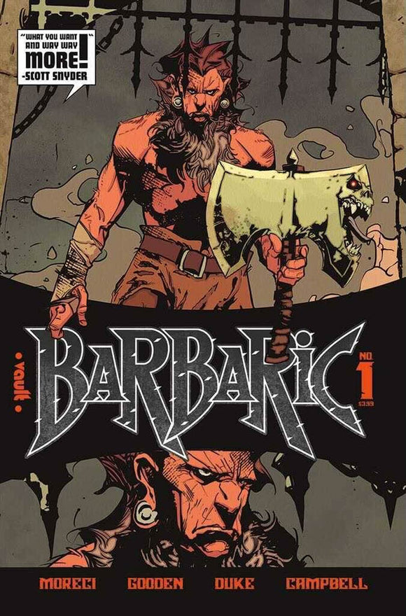 Barbaric #1 Cover I 2nd Ptg