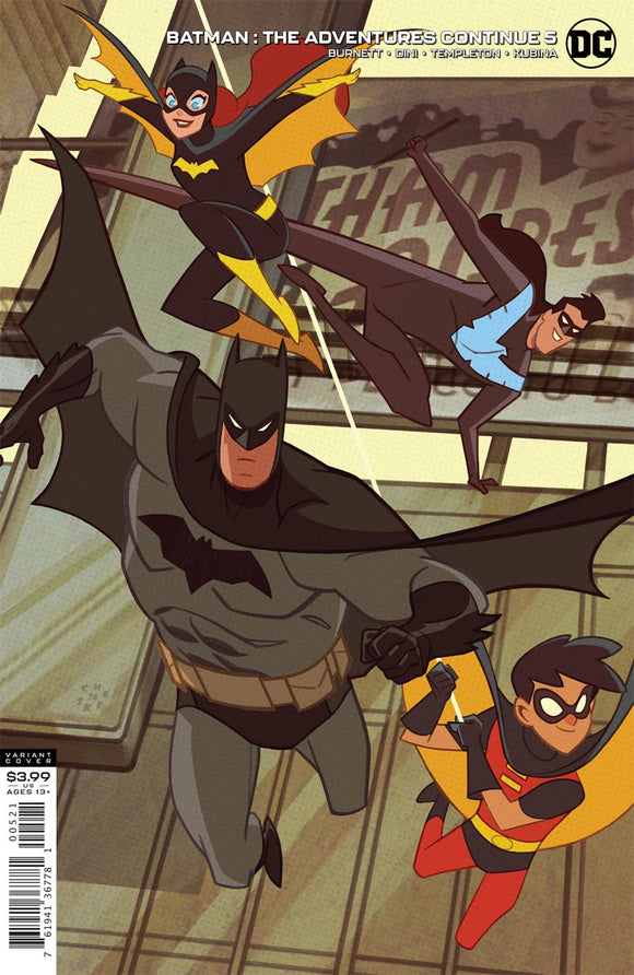 Batman The Adventures Continue #5 Cover B Variant Sean Cheeks Galloway Cover