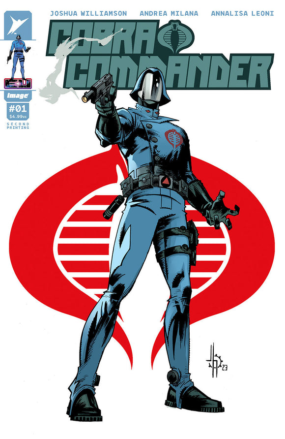 Cobra Commander #1 Cover I 2nd Ptg A Jason Howard Cobra Commander Variant Cover