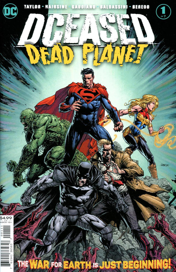 DCeased Dead Planet #1 Cover A 1st Ptg Regular David Finch Cover