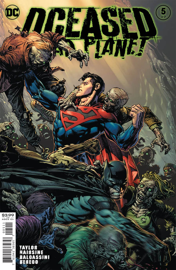 DCeased Dead Planet #5 Cover A Regular David Finch Cover