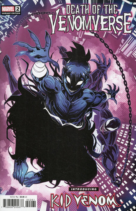 Death Of The Venomverse #2 Cover F Variant Luciano Vecchio Kid Venom Cover