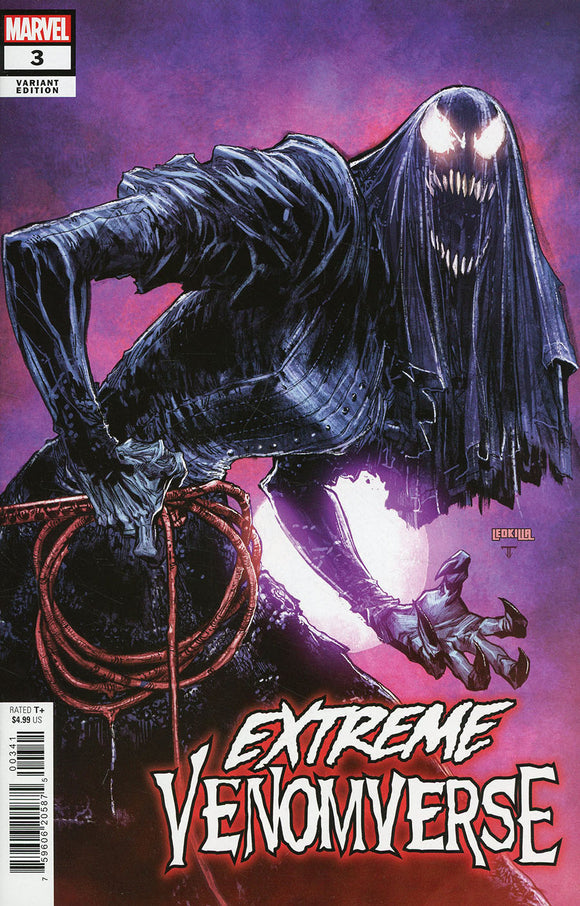 Extreme Venomverse #3 Cover B Variant Ken Lashley Symbiote Cover