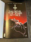 Devil That Wears My Face #1 Lunar Exclusive Blank Sketch Cover