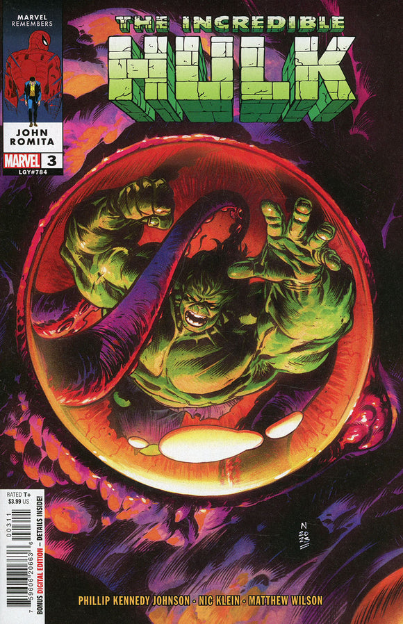 Incredible Hulk Vol 5 #3 Cover A Regular Nic Klein Cover