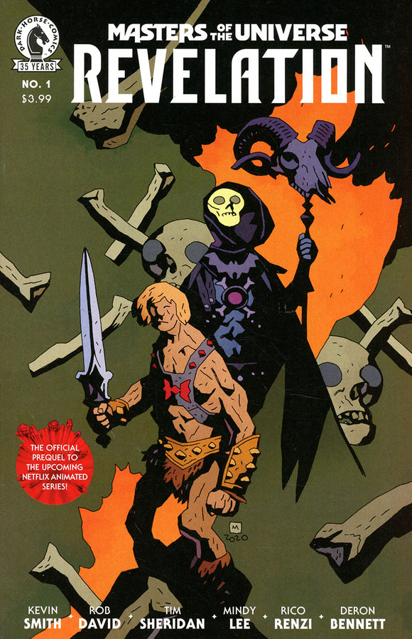 Masters Of The Universe Revelation #1 Cover B Variant Mike Mignola & Dave Stewart Cover