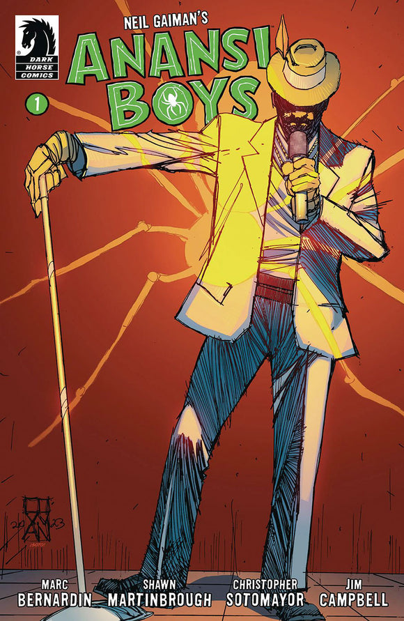 Neil Gaimans Anansi Boys I #1 Cover C Variant Denys Cowan Cover