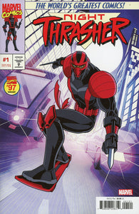 Night Thrasher Vol 2 #1 Cover C Variant Luciano Vecchio Marvel 97 Cover