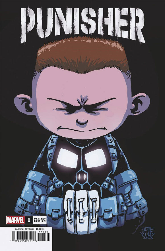 Punisher Vol 13 #1 Cover C Variant Skottie Young Cover
