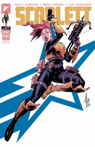 Scarlett (GI Joe) #1 Cover K 2nd Ptg A Jason Howard Scarlett Variant Cover