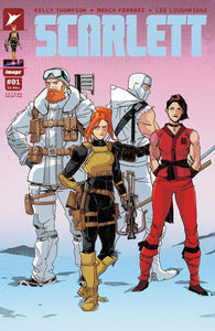 Scarlett (GI Joe) #1 Cover M 2nd Ptg C Marco Ferrari & Lee Loughridge Team Shot Variant Cover