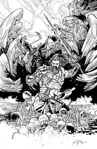 Skybound X #2 Cover D Incentive Andrei Bressan Black & White Cover