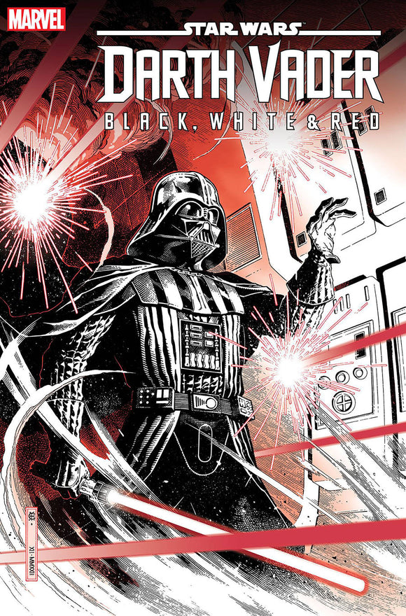 Star Wars Darth Vader Black White And Red #1 Cover C Variant Jim Cheung Cover