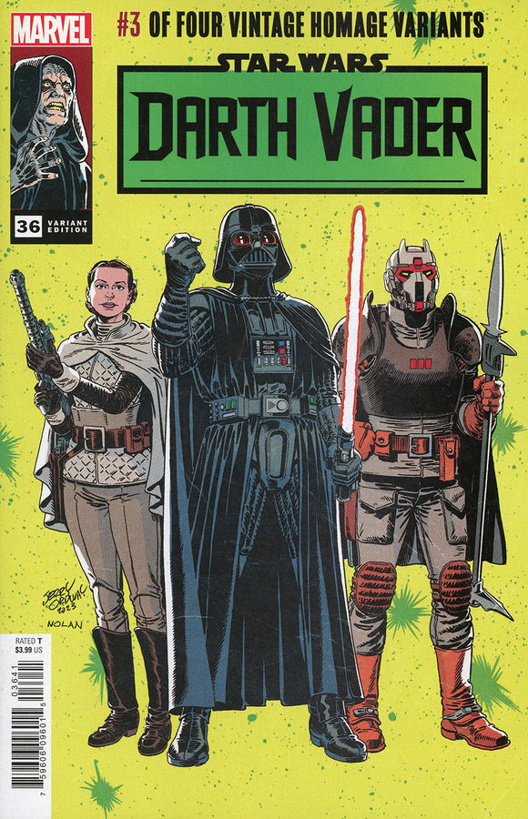 Star Wars Darth Vader #36 Cover C Variant Jerry Ordway Classic Trade Dress Cover