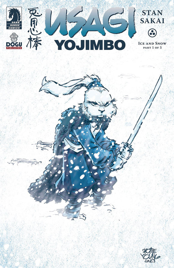 Usagi Yojimbo Ice & Snow #1 Cover B Variant Skottie Young Cover