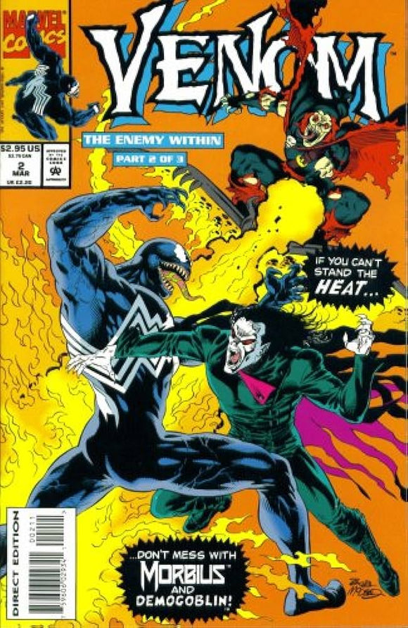 Venom The Enemy Within #2 Bob McLeod cover