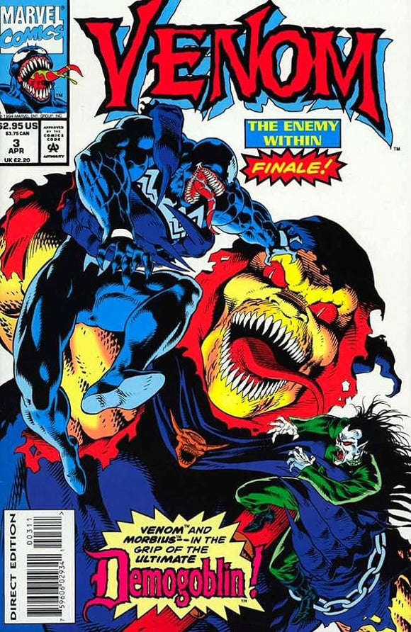 Venom The Enemy Within #3 Bob McLeod cover