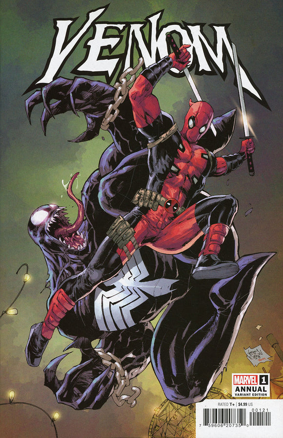 Venom Vol 5 Annual #1 Cover B Variant Tony Daniel Cover (Contest Of Chaos Tie-In)