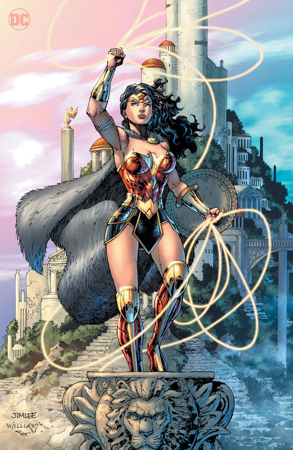 Wonder Woman Vol 6 #1 Cover K 2nd Ptg Jim Lee Foil Variant Cover