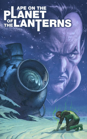 Planet Of The Apes Green Lantern #1 Cover D Incentive Steve Morris Movie Poster Virgin Variant Cover