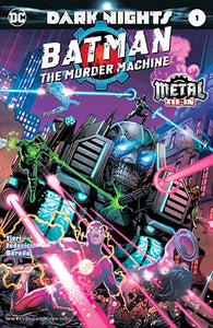 Batman The Murder Machine #1 Regular Jason Fabok Foil-Stamped Cover