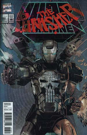Punisher Vol 10 #218 Cover B Variant Tim Bradstreet Lenticular Homage Cover (Marvel Legacy Tie-In)