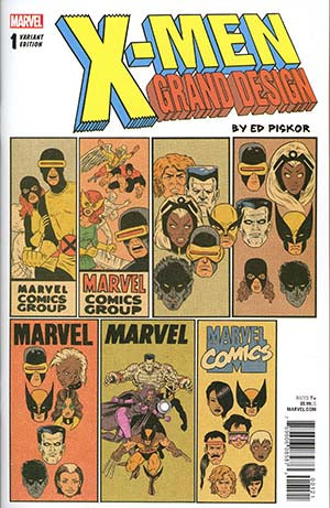 X-Men Grand Design #1 Cover B Variant Ed Piskor Corner Box Cover