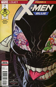 X-Men Blue #22 Cover A Regular Arthur Adams Cover (Poison X Part 4)(Marvel Legacy Tie-In)