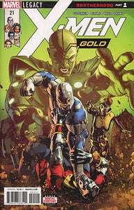 X-Men Gold #21 Cover A Regular Mike Deodato Jr Cover (Marvel Legacy Tie-In)