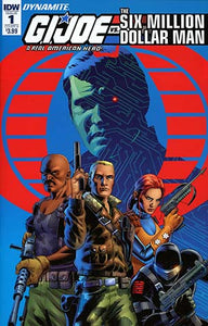 GI Joe A Real American Hero vs Six Million Dollar Man #1 Cover A Regular John Cassaday Cover