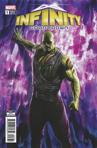 Infinity Countdown #3 Cover C Variant Adi Granov Drax Holds Infinity Cover