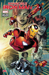 Invincible Iron Man Vol 3 #600 Cover A Regular Chris Sprouse Wraparound Cover