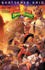 Mighty Morphin Power Rangers (BOOM Studios) #27 Cover A Regular Jamal Campbell Cover