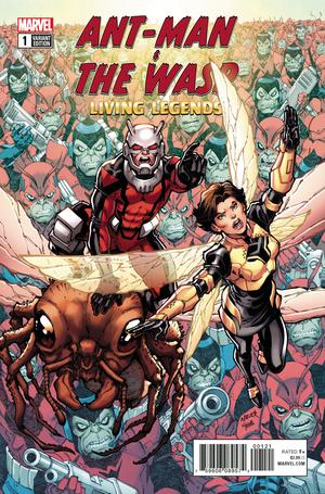 Ant-Man And The Wasp Living Legends #1 Cover B Variant Todd Nauck Cover