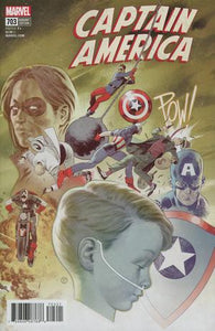 Captain America Vol 8 #703 Cover B Variant Julian Totino Tedesco Connecting Cover (3 Of 4)