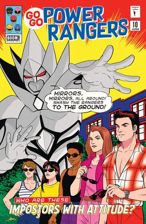 Sabans Go Go Power Rangers #10 Cover C Variant Audrey Mok Subscription Cover (Shattered Grid Part 4)