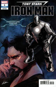 Tony Stark Iron Man #1 Cover O Variant Alexander Lozano & Valerio Schiti Original Armor Cover