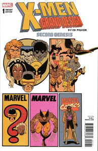 X-Men Grand Design Second Genesis #1 Cover C Variant Ed Piskor Corner Box Cover