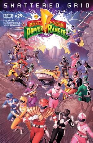 Mighty Morphin Power Rangers (BOOM Studios) #29 Cover A Regular Jamal Campbell Cover (Shattered Grid Part 5)