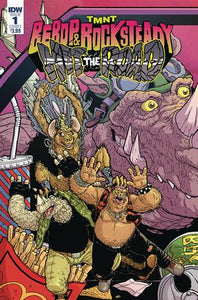 Teenage Mutant Ninja Turtles Bebop & Rocksteady Hit The Road #1 Cover A Regular Nick Pitarra Cover