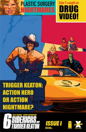 Six Sidekicks Of Trigger Keaton #1 Cover B Variant Erica Henderson Cover