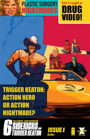 Six Sidekicks Of Trigger Keaton #1 Cover B Variant Erica Henderson Cover