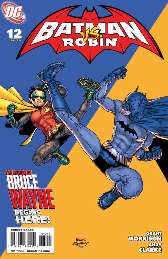 Batman And Robin #12 Cover A Regular Frank Quitely Cover