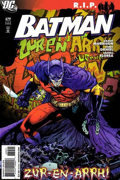 Batman #679 Cover B Incentive Tony Daniel Variant Cover (Batman R.I.P.)