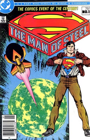 Man Of Steel #1 Alternate Cvr Newsstand Edition