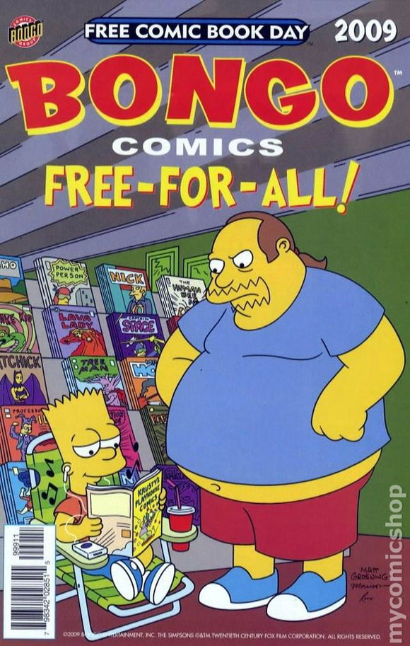 Bongo Comics Free-For-All FCBD 2009