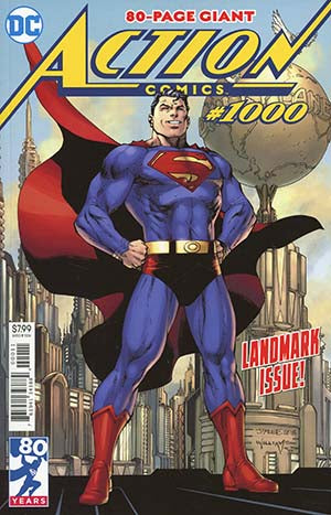 Action Comics Vol 2 #1000 Cover A Regular Jim Lee & Scott Williams Cover