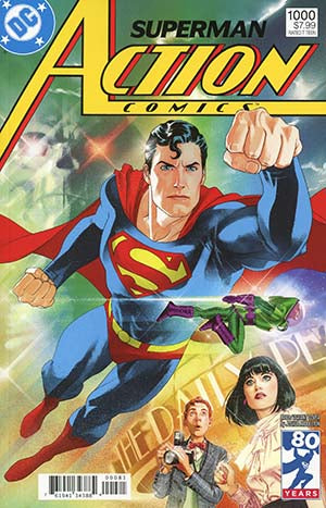 Action Comics Vol 2 #1000 Cover G Variant Joshua Middleton 1980s Cover