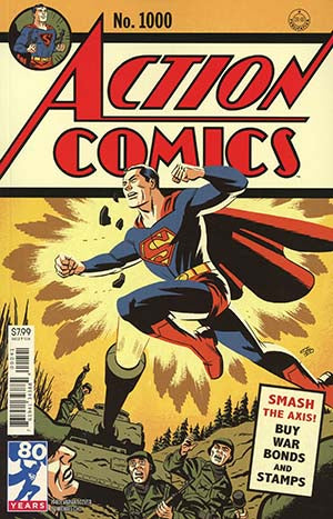 Action Comics Vol 2 #1000 Cover C Variant Michael Cho 1940s Cover
