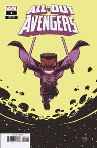 All-Out Avengers #1 Cover C Variant Skottie Young Cover